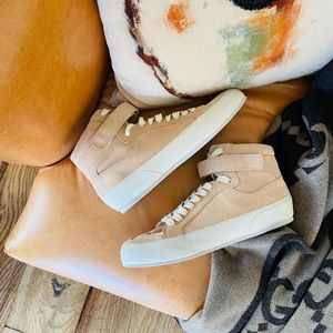 Dolce Vita Blush Westly Suede high top Sneakers